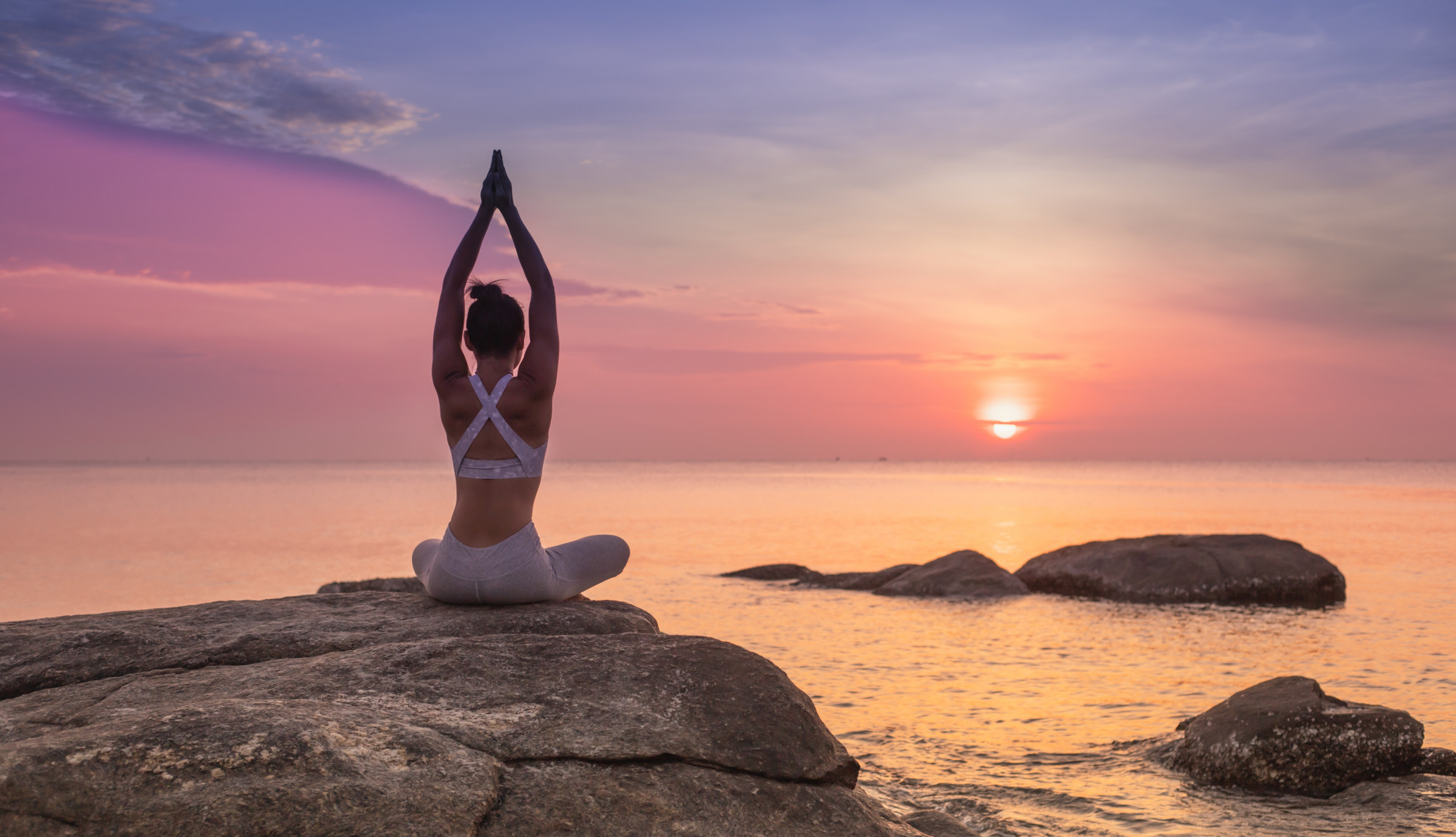 Yoga On Beach